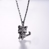 Crystal kitten - elegant necklaceNecklaces
