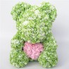 Rose bear - bear made from infinity roses with a heart - 25cm - 35cmValentine's day