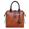 Elegant leather handbag - 4 pieces setSets