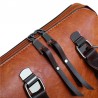 Elegant leather handbag - 4 pieces setSets