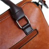 Elegant leather handbag - 4 pieces setSets