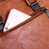 Elegant leather handbag - 4 pieces setSets