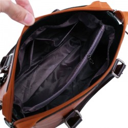Elegant leather handbag - 4 pieces setSets