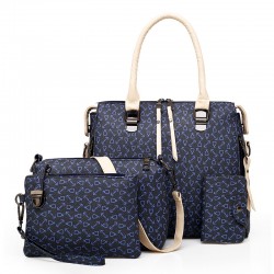 Fashionable leather bag - 4 pieces setSets