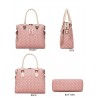 Fashionable leather bag - 4 pieces setSets