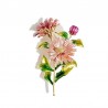 Crystal daisy - an elegant broochBrooches