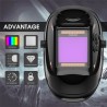 Auto darkening solar welding helmet - mask - 4 arc sensor DIN5 ~13Helmets