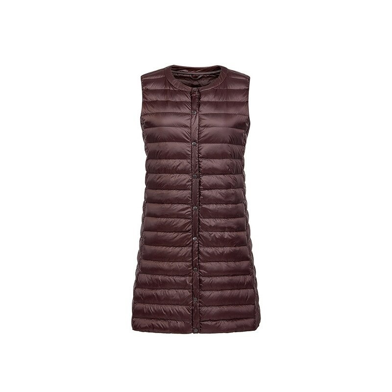 Fall - winter ultralight long down vestJackets Fall - winter ultralight long down vestJackets