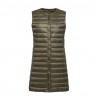 Fall - winter ultralight long down vestJackets