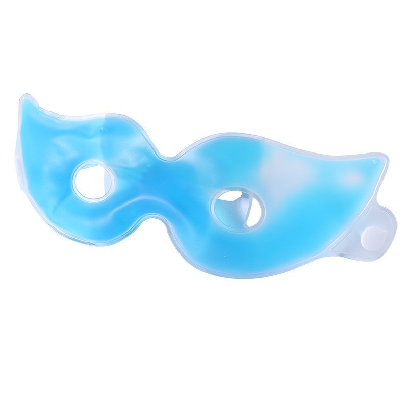 Ice gel eye-mask - cooling - dark circles reduction - fatigue relief - cold & hot therapyMassage