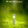 Stainless steel LED solar garden lamp - waterproof stickGarden