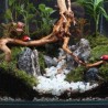 Natural tree trunk driftwood - aquarium & fish tank plant - wooden decorationAquarium