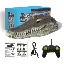 Flytec V005 2.4G - electric RC boat with crocodile head - RTR toyBoats