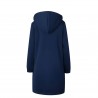 Casual oversized jacket - long hooded sweatshirt with zipper - plus sizeJackets