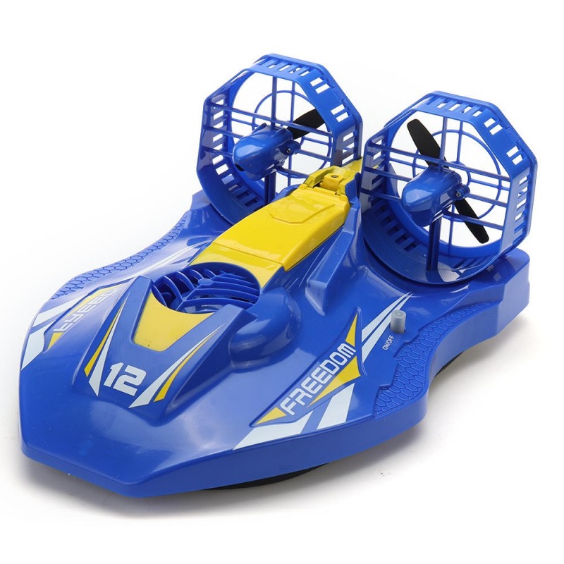 TKKJ A1 2.4G 4CH - twin-propeller hovercraft - RC boat - double motors - RTR modelBoats TKKJ A1 2.4G 4CH - twin-propeller hovercraft - RC boat - double motors - RTR modelBoats