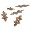 Antique brass - furniture corner decorative protectors - 4 piecesFurniture
