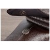 Fashionable crossbody leather bag with leaves patternBags