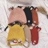 Winter hat with small reindeers horns & ears - knitted hat for kidsHats & caps