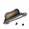 Shell shaped furniture handles with screws - 8 piecesFurniture