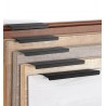 Gold - silver - black - hidden furniture door handles - zinc alloyFurniture
