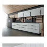 Gold - silver - black - hidden furniture door handles - zinc alloyFurniture