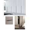 Gold - silver - black - hidden furniture door handles - zinc alloyFurniture