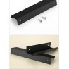 Gold - silver - black - hidden furniture door handles - zinc alloyFurniture