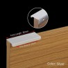 Gold - silver - black - hidden furniture door handles - zinc alloyFurniture